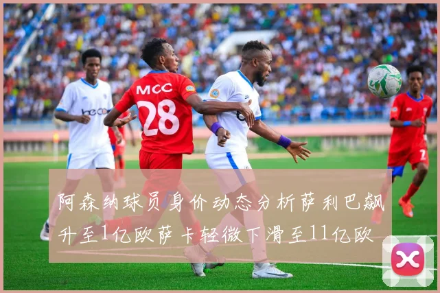 阿森纳球员身价动态分析萨利巴飙升至1亿欧萨卡轻微下滑至11亿欧